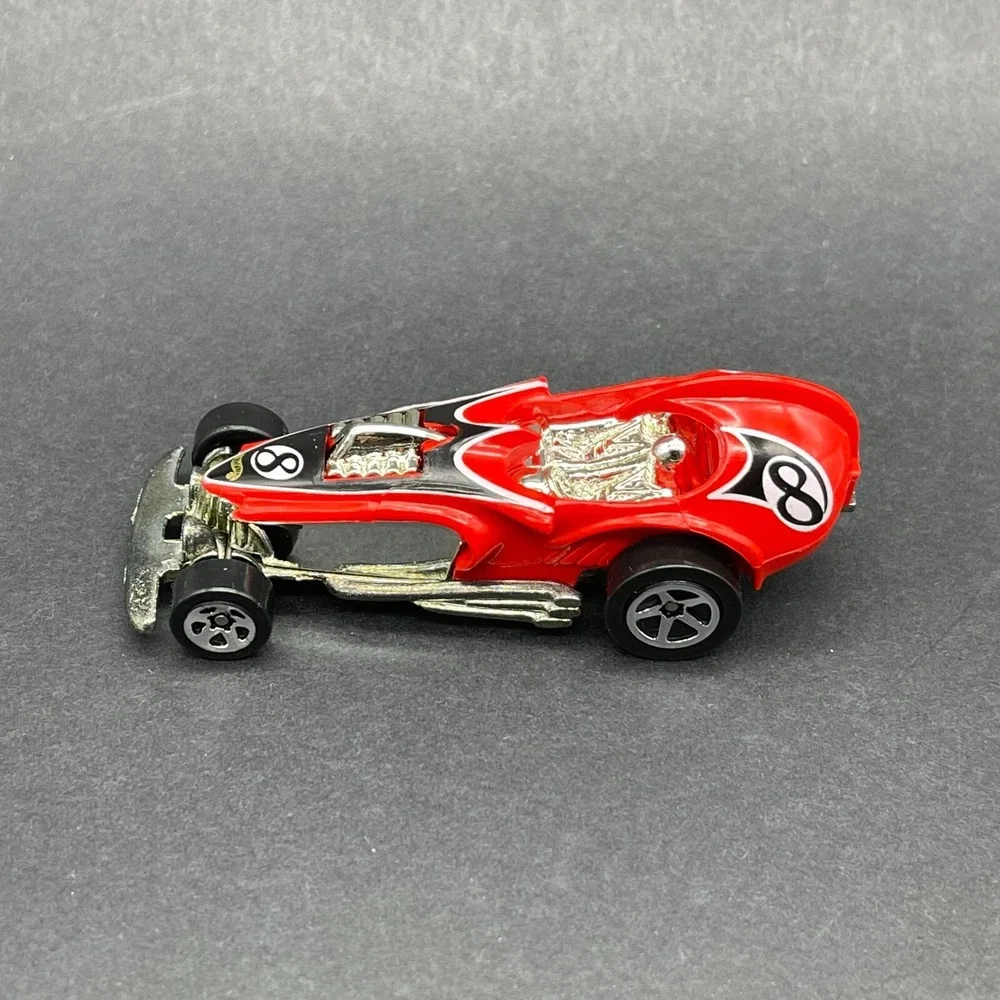 Hot Wheels Skullrider Skull Rider #8 Red Car Diecast 1/64 Scale Loose